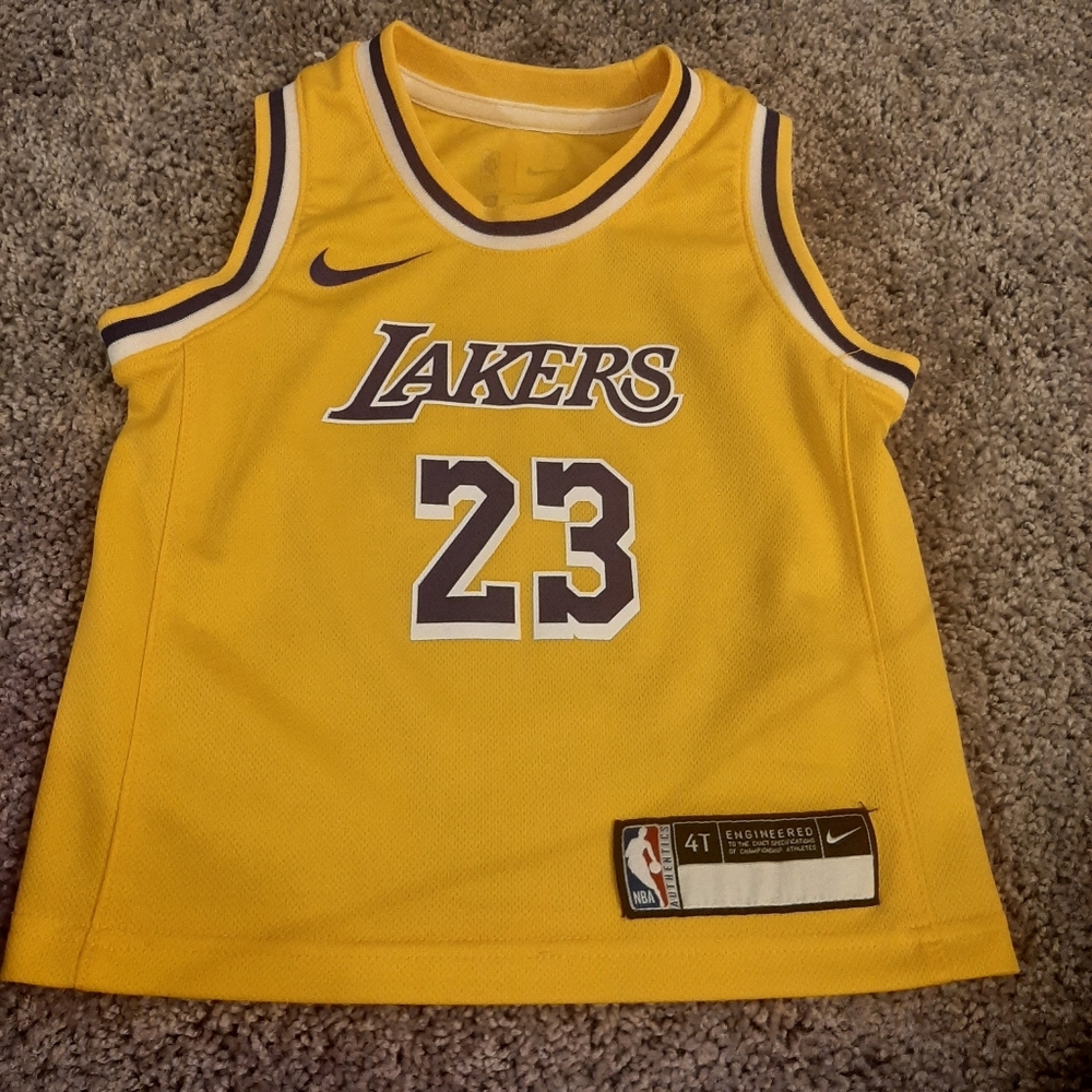 LeBron James Laker jersey